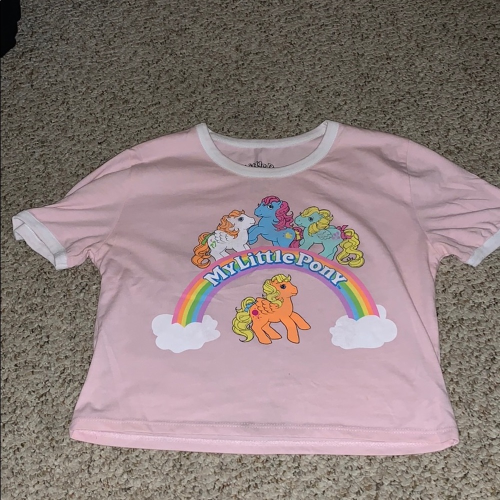 My Little Pony crop top size small